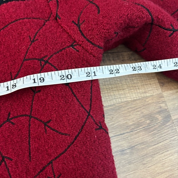 Icelandic Designs Wool Sweater Jacket Horse Shoe Stars Western Embroidered - Picture 7 of 9